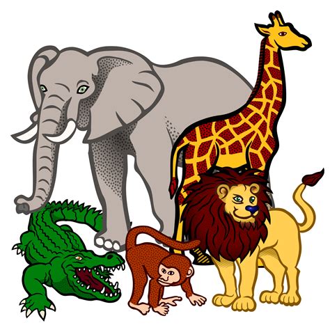 clipart animal cartoon|clip art free images animals.